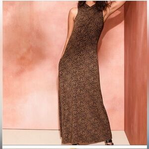 Garnet Hill Cheetah Maxi
